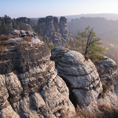 4-Bettzimmer Saechsische Schweiz Mittelndorf Dış mekan fotoğraf